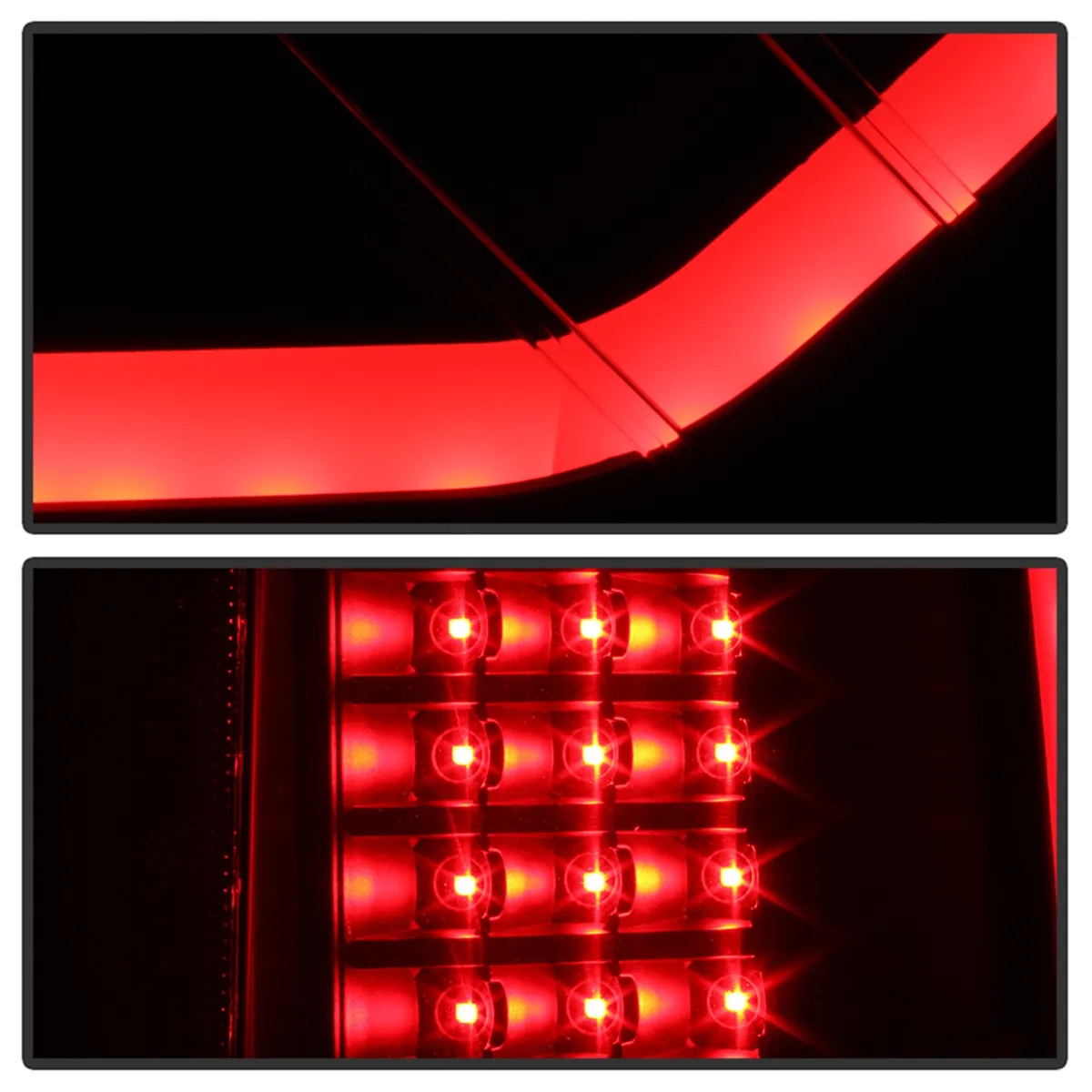 0914 F150light Bar LED Tail Lights Black product image