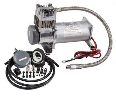 Kleinn Automotive Accessories Air Compressor; 150 PSI Maximum Pressure; Waterproof; 100% Duty Cycle; 2 CFM; Black;