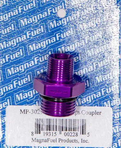 Magnafuel Racing Fuel Systems Union Couple Fitting - #10 x 3/8npt