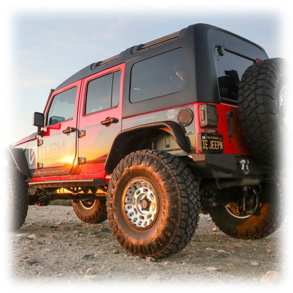 Turn Offroad Turn Offroad Expedition Safari Style Hardtop w/Overhead Handles - JK 4dr