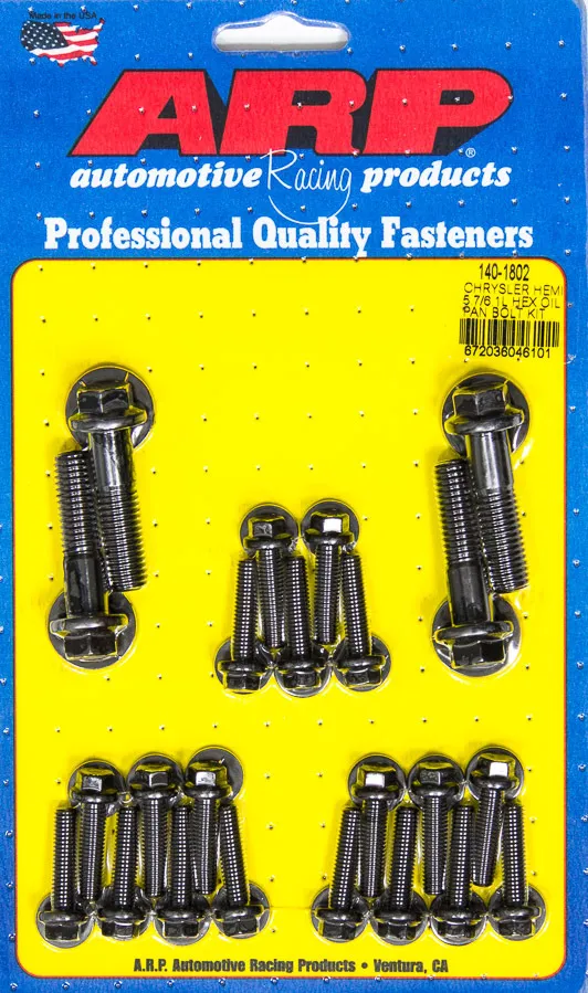 ARP Auto Racing Chrysler Hemi 5.7/6.1l Hex Oil Pan Bolt Kit