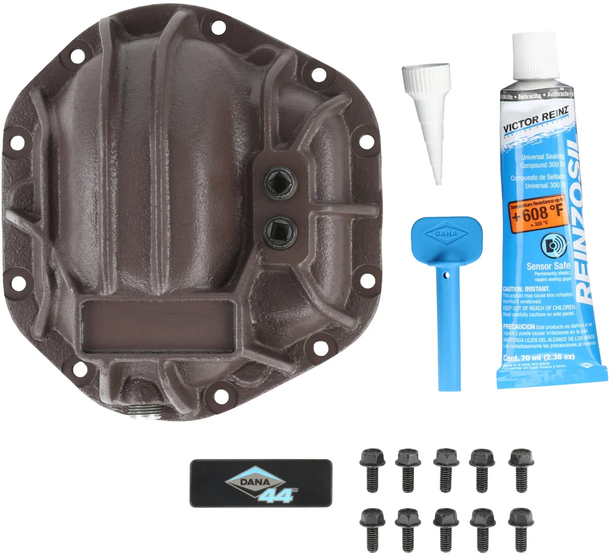 Dana Front & Rear Primed DANA 44 Differential Cover Kit product image