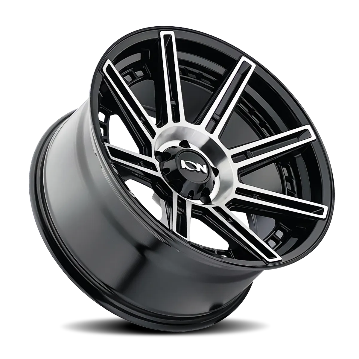 Ion 149 Gloss Black Machined 20x10 8-165.1 -24mm 125.2mm 149-2181b product image
