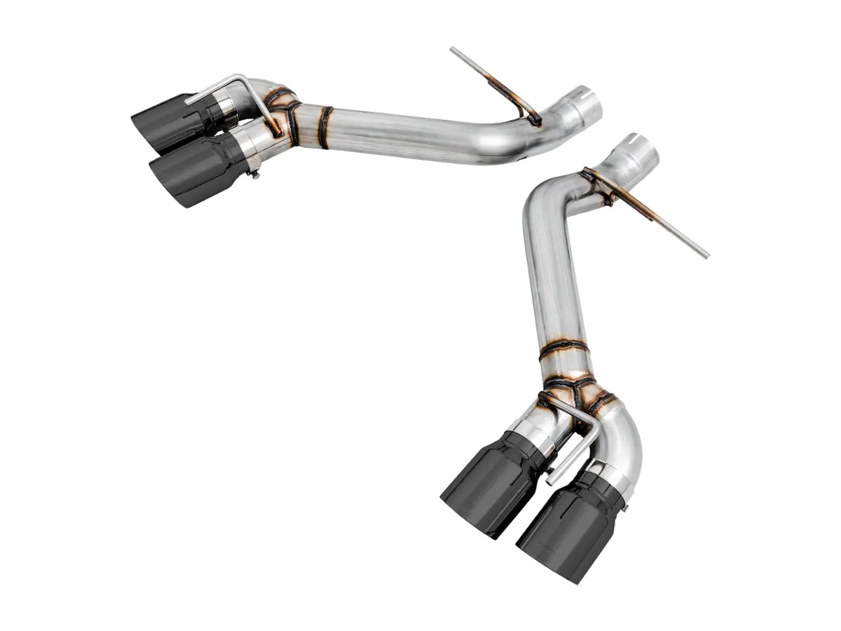 AWE Touring Edition Cat-back Exhaust for Gen6 Camaro SS / ZL1 / LT1 - Non-Resonated - Diamond Black Tips (Quad Outlet) product image