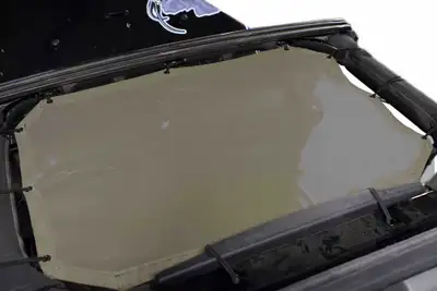 Steinjager Tops and Covers 2007-2009 Fabric Teddy 2 or 4 Door, Front Seat Only Tan