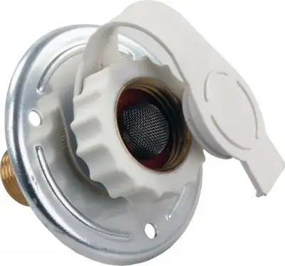 JR Products City Water Flange Aluminum Mpt