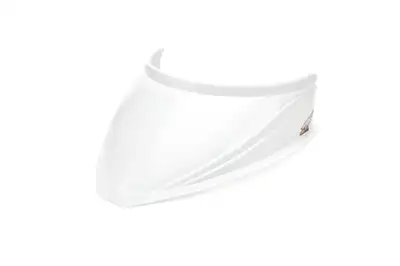 FiveStar MD3 Hood Scoop 5in Tall 18in Wide Curved White