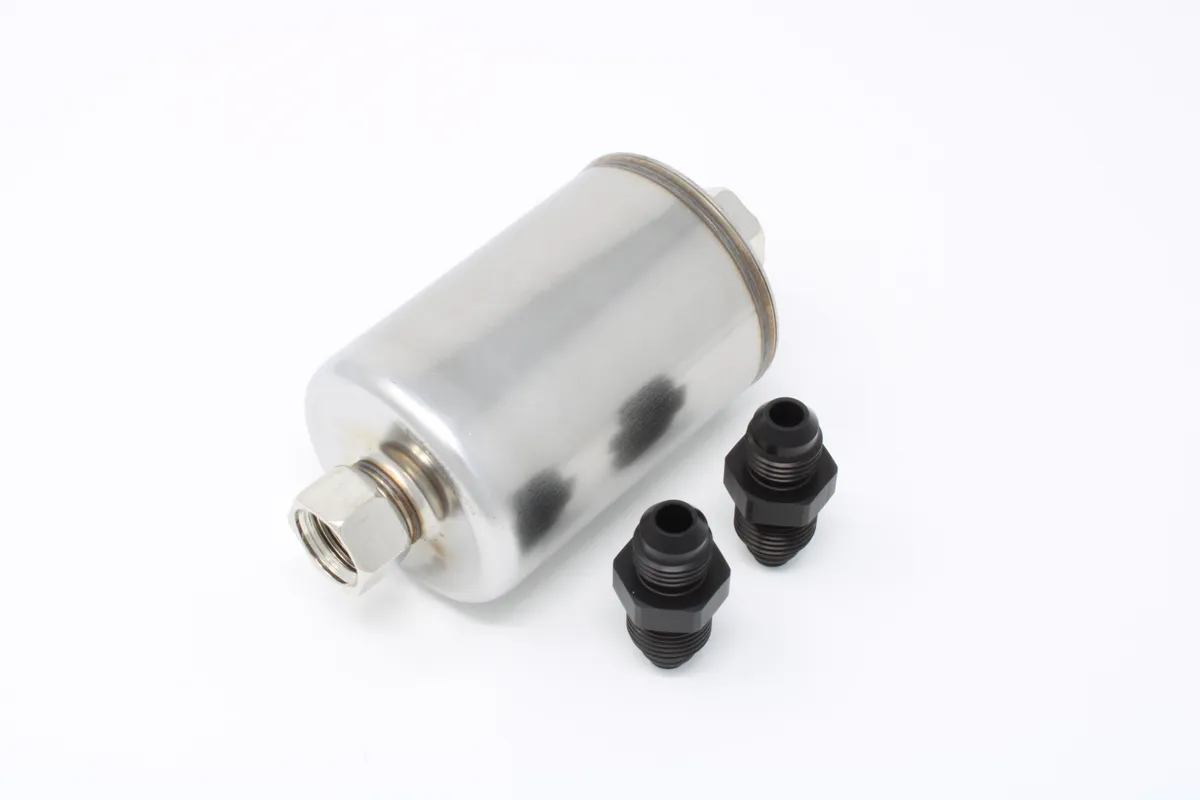 Aeromotive In-Line Fuel Filter Assembly with AN6 Fittings - 62301 product image