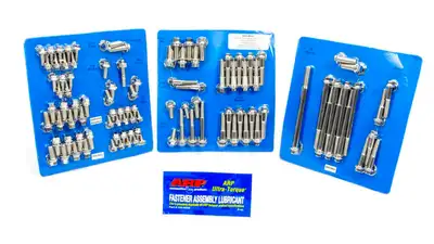 ARP Auto Racing BBF S/S Complete Engine Fastener Kit 6pt.