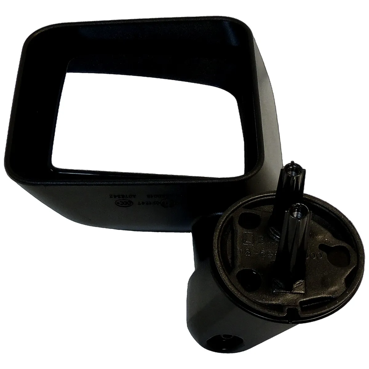 Crown Automotive Jeep Replacement 55077969AD Left Manual Convex Mirror Assembly for JK Wrangler 2007-2010, RHD only product image