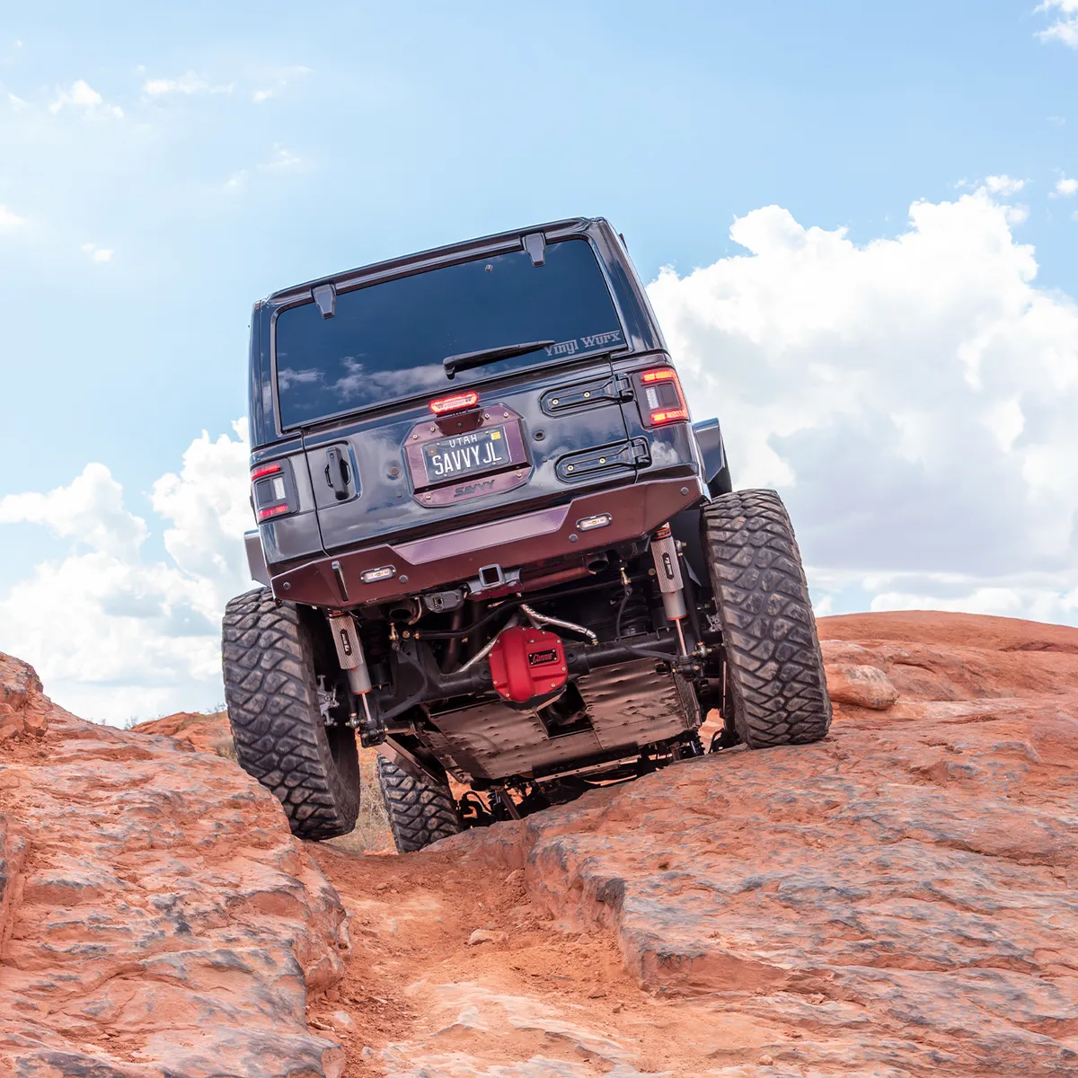 18c Wrangler Krawler Lite Bolt On Rear Bumper Raw product image
