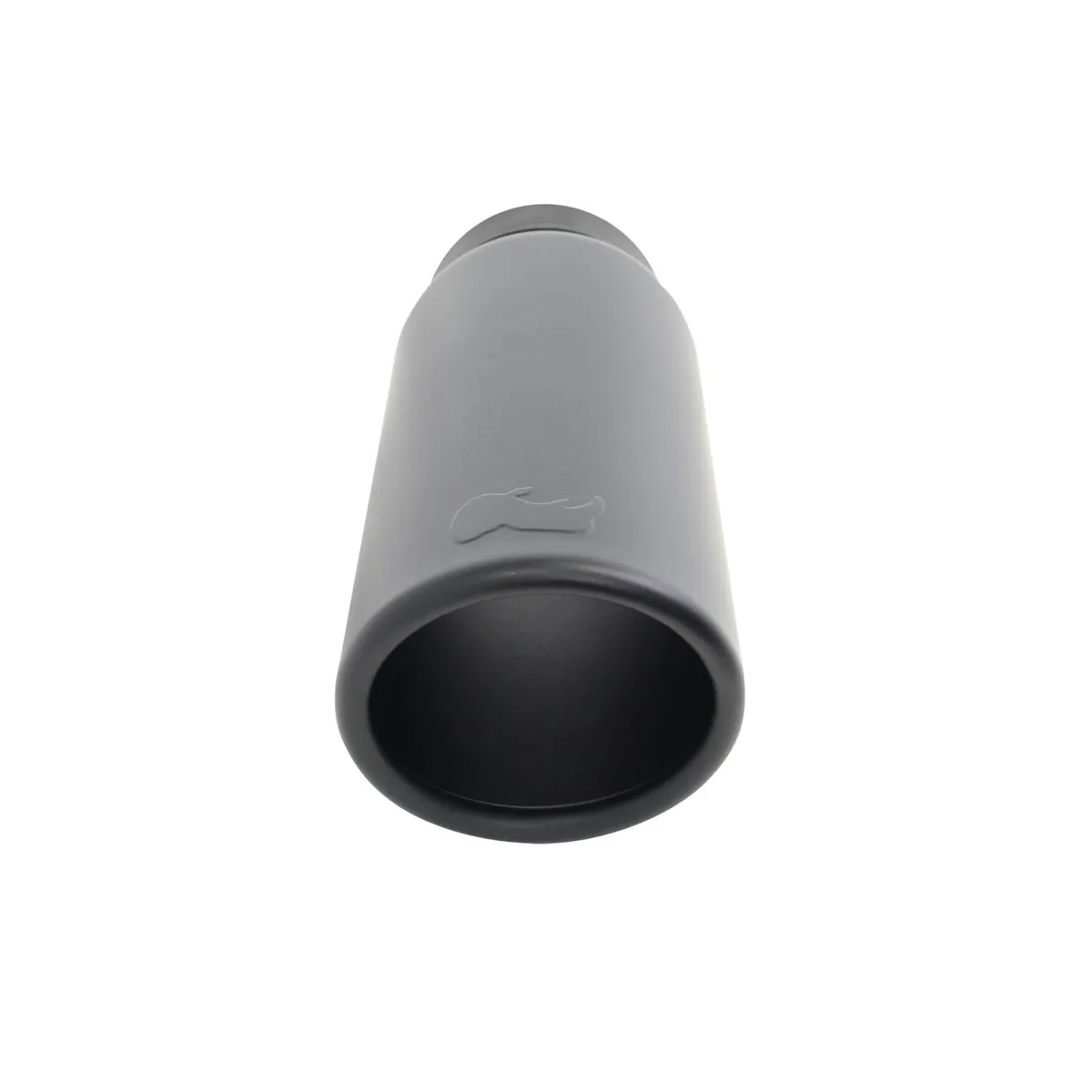 Go Rhino GRT3414B - Black Powder Coated Stainless Steel Exhaust Tip - Textured Black product image