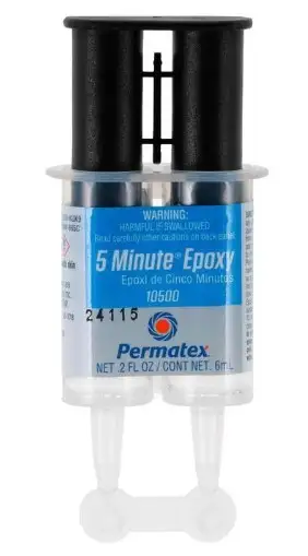Permatex 5 Minute Epoxy 6ml 5 Minute Epoxy Sry 6