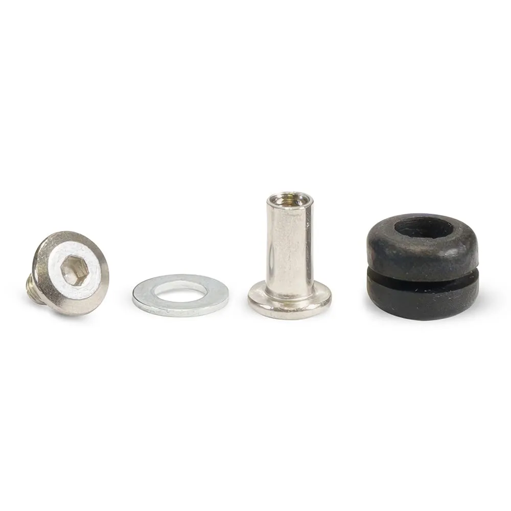 90, 100, 200, 300, 400, 450 Series Rubber Vibration isolators with Improved Mounts, Stealth Black, Set of 4 product image