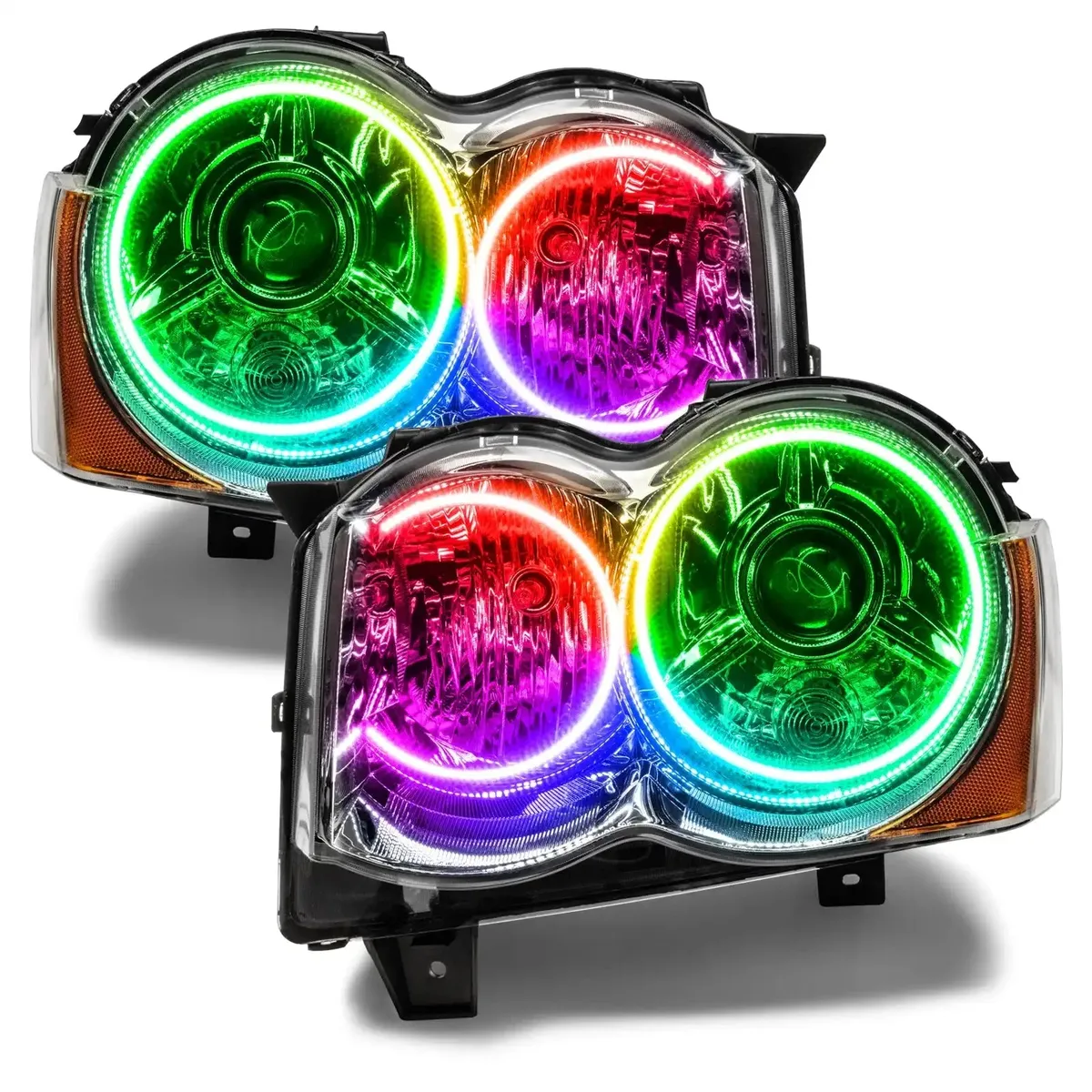 ORACLE Lighting 2008-2010 Jeep Grand Cherokee LED Headlight Halo Kit product image