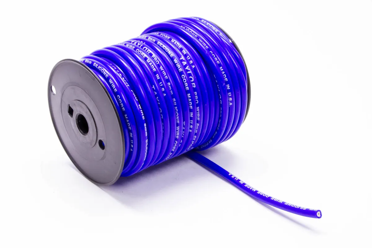 Taylor Cable Taylor Cable 8mm Pro TCW 100 ft. Spool Blue