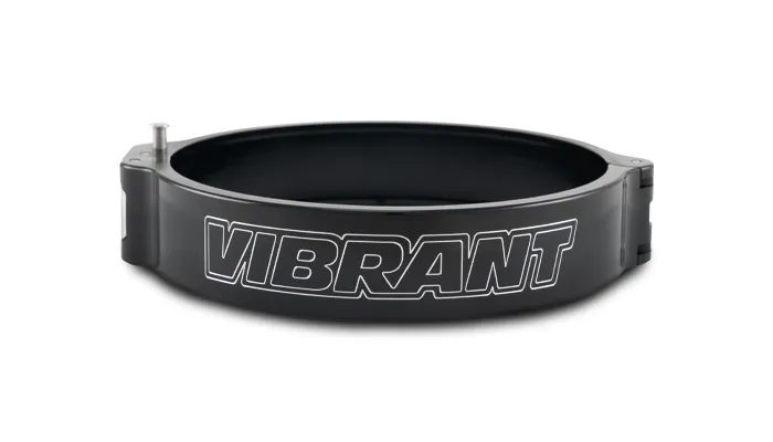 Vibrant Performance - 32540 - PINLESS HD Clamp for 5 in. O.D. Tubing - Anodized Black product image