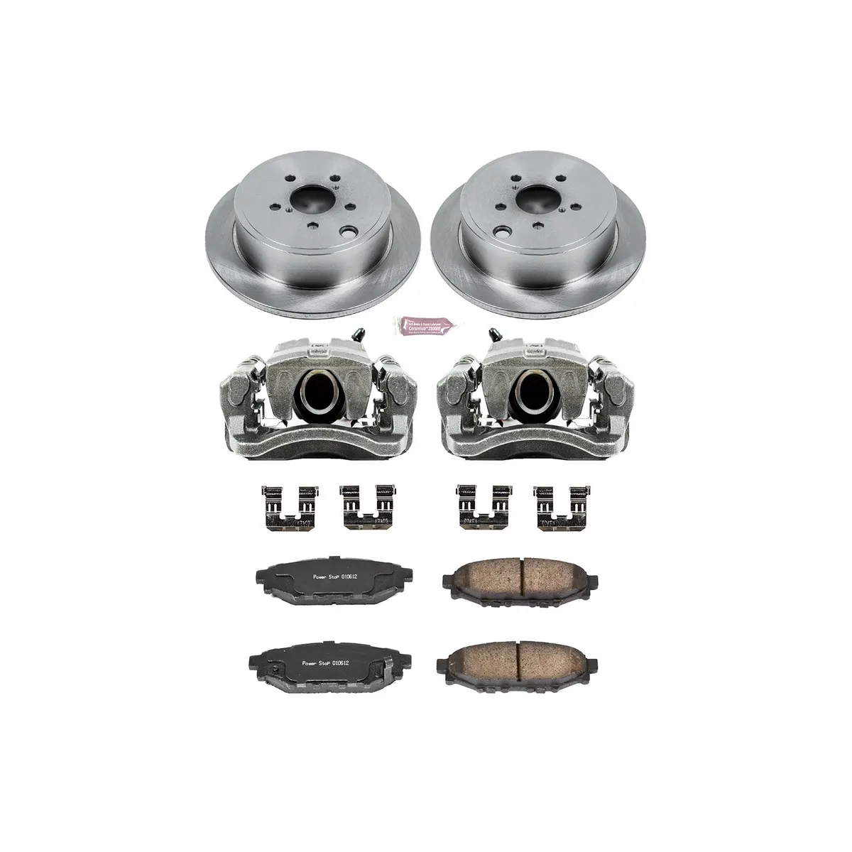 Z17 Direct Replacement Kit: Rotors; Ceramic Pads; Calipers product image