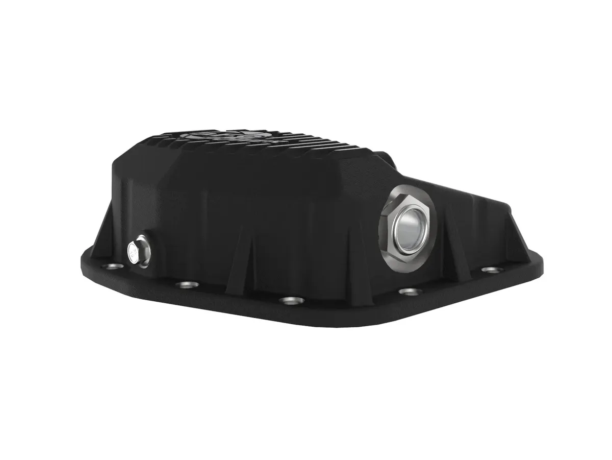 aFe POWER Pro Series Rear Differential Cover Black w/ Machined Fins Ford F-150/Raptor 97-23 (9.75-12) product image
