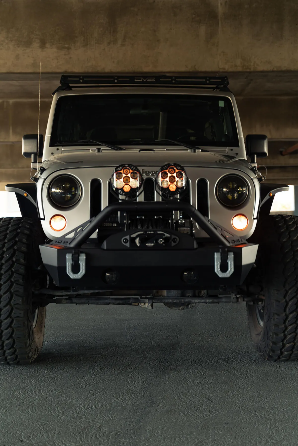 DV8 Offroad FDJK-07 Jeep Wrangler JK Slim Fender Flares product image