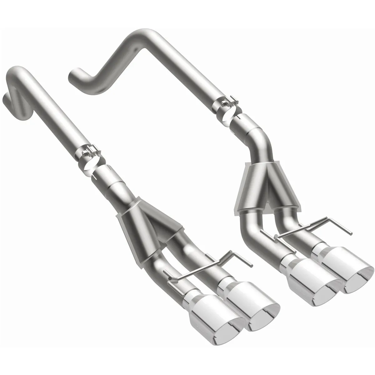 MagnaFlow 2009-2013 Chevrolet Corvette 6.2L Race Series Axle Back Performance Exhaust System 15283 product image