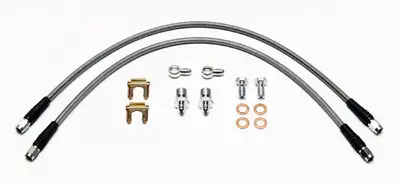 Wilwood Brakes Wilwood Flexline Kit D52 Caliper 18in w Banjo 10mm -38-24 Chassis