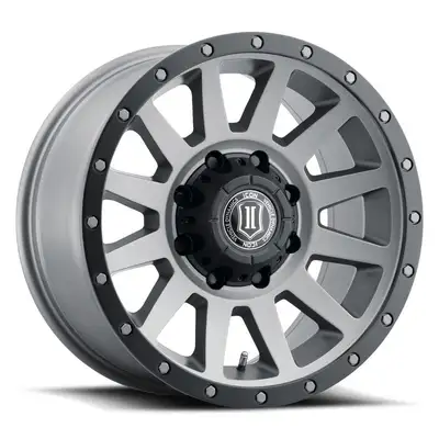ICON Vehicle Dynamics Icon Alloys Compression HD Titanium 18 X 9 / 8 X 6.5 / 12 Mm / 5.5in Bs