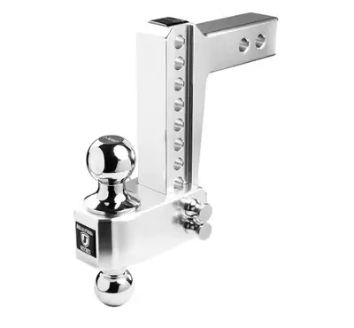 BulletProof Hitches BulletProof 2.0 Aluminum Medium Duty 6 Drop/Rise Hitch AL206