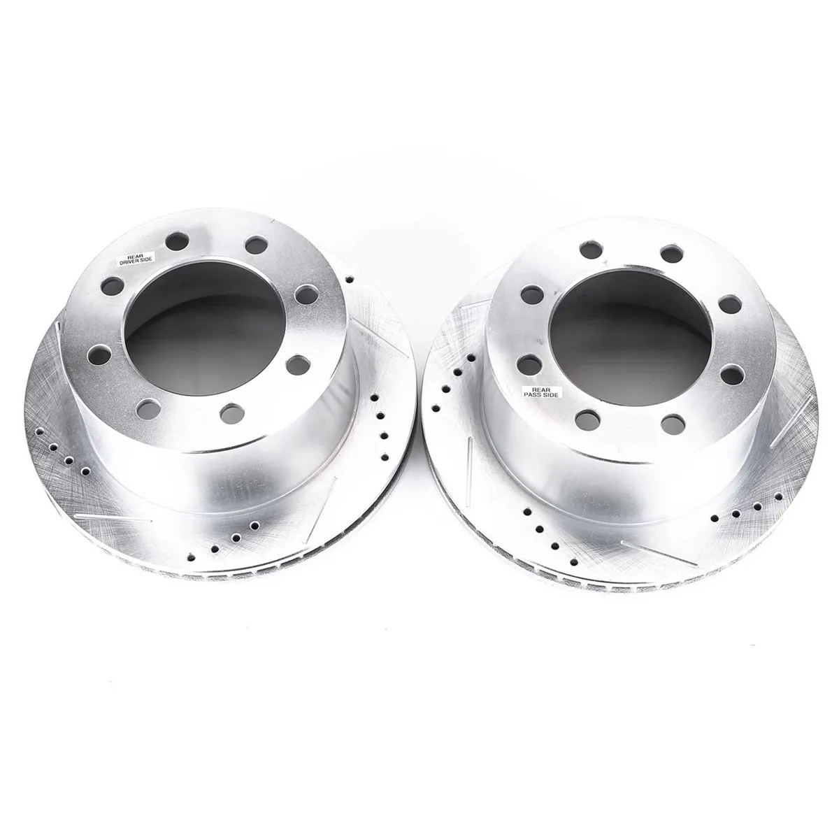 Drilledslotted Rotor Pair Rear 2002-00 Dodge RAM 2500 2002-00 Dodge RAM 3500 product image