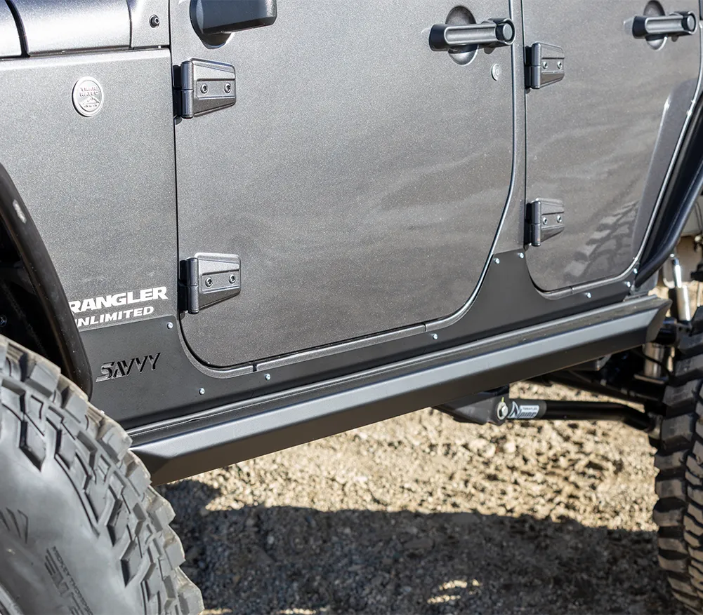 0718 Wrangler Bolt On Slider Kit Raw product image