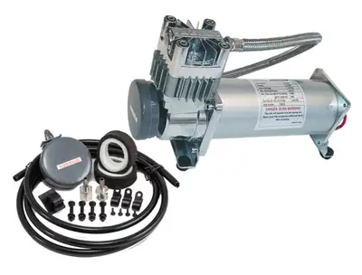 Kleinn Automotive Accessories Air Compressor; 150/200 PSI Maximum Pressure; Waterproof; 100% Duty Cycle; 2 CFM; Black;
