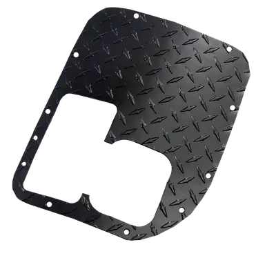 Warrior Products Shifter Cvr Blk 87-95 YJ