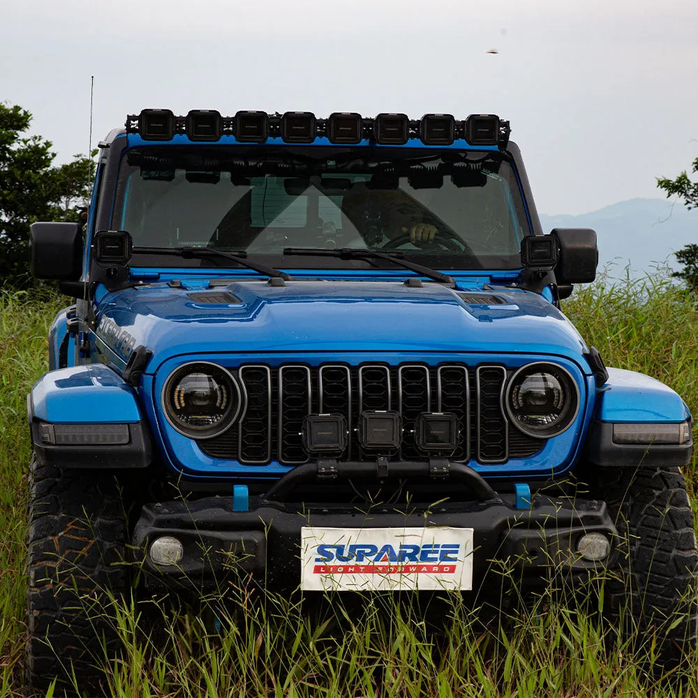 5 Inch LED Pod Lights White + Amber Dual-Mode for Jeep Wrangler JL/ Gladiator JT product image