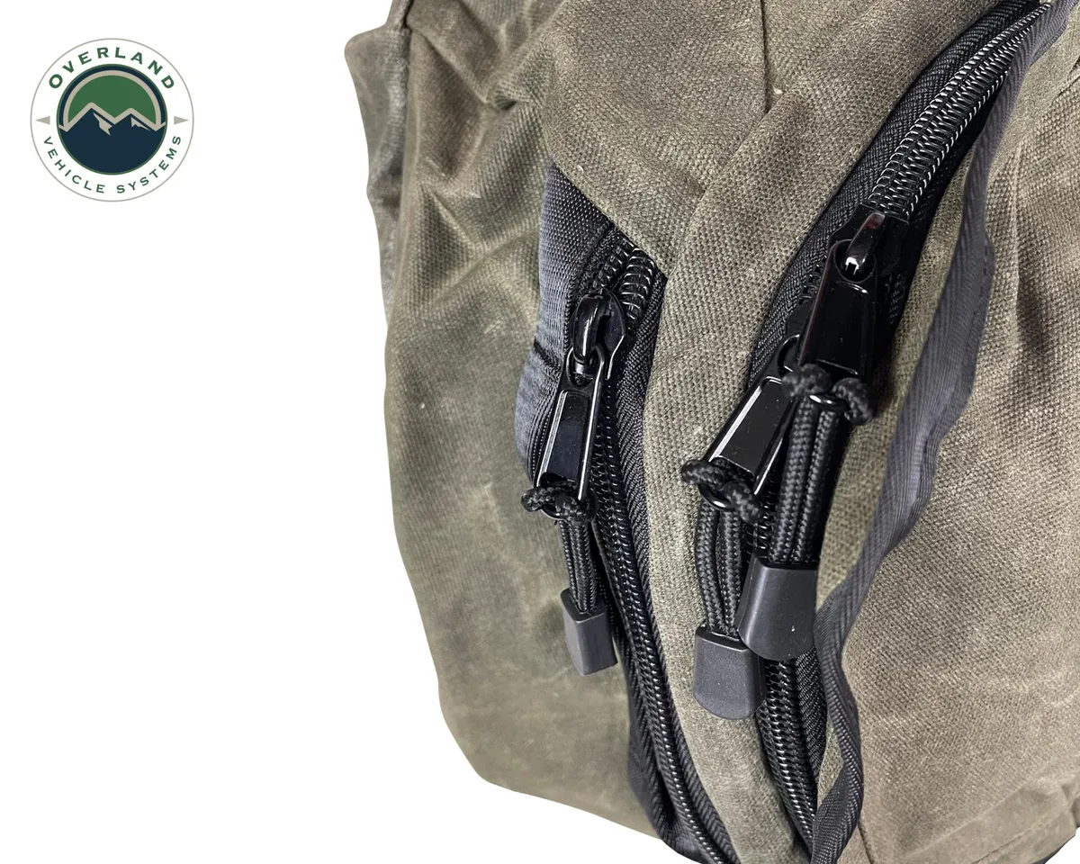 Organize With Overland Vehicle Systems Wax Canvas Large Duffle Bag Overland Vehicle Systems product image