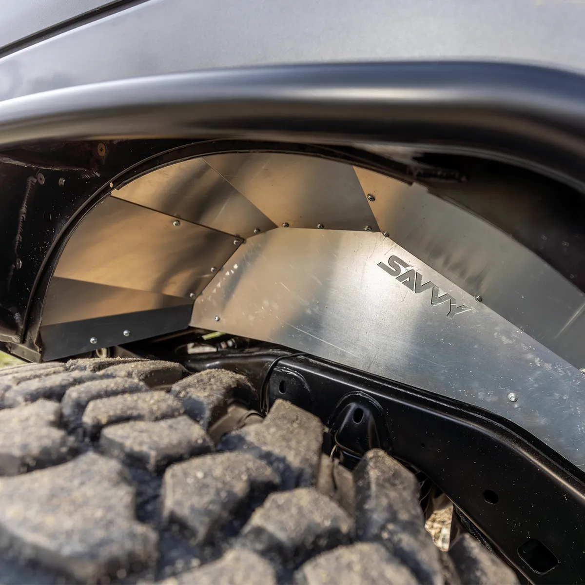 0718 Wrangler Rear Fender Inner Liner Raw product image