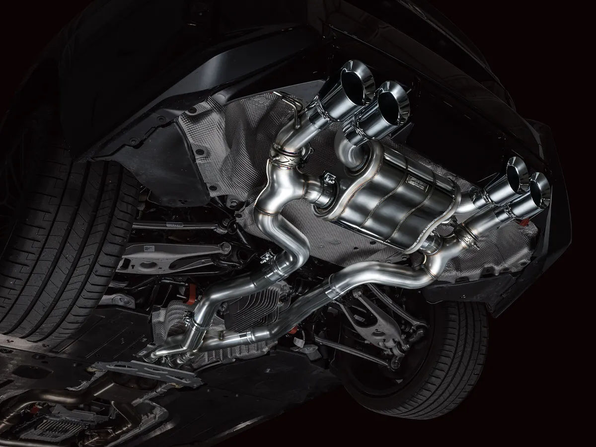 AWE SwitchPath™ Exhaust for BMW G87 M2 - Chrome Silver Tips product image