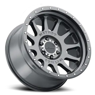Method Race Wheels Aluminum Wheels 20x10 NV MR605 Bolt Pattern 6 On 139.7 Offset -24 Lip Size 2.83 Gloss Titanium GY Method
