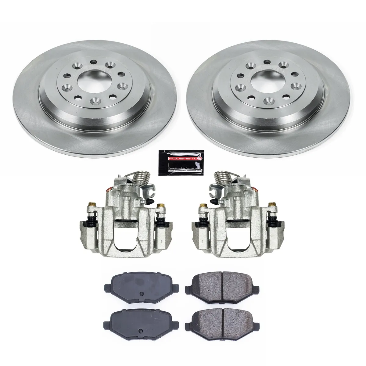 Z17 Direct Replacement Kit: Rotors; Ceramic Pads; Calipers product image