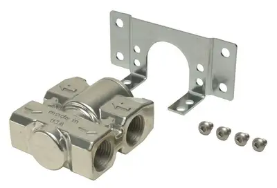 Derale Derale 25792 Fluid Control Thermostat with Mount Brackets, 1/2 NPT