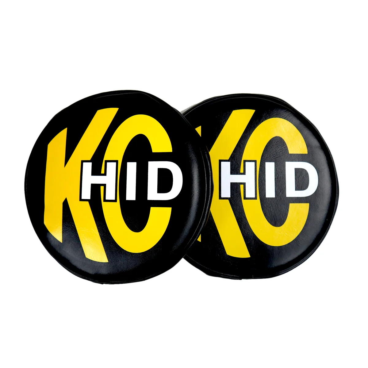 KC HiLiTES 5818 KC Cover 8in Vinyl HID Black Yellow PR product image