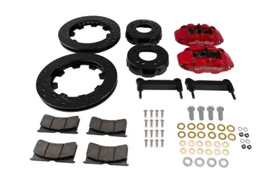 Wilwood Brakes 1963 - 1987 Chevrolet, GMC Forged Narrow Superlite 6R Big Brake Front Brake Kit (Hat) - 140-15302