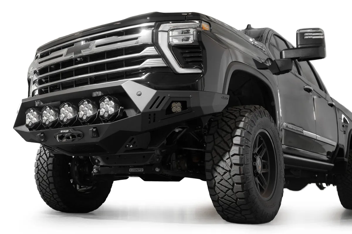 23c Silverado 2500/3500 Bomber HD Front Bumper W/ Winch Mount product image