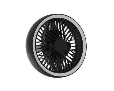 Ironman 4x4 Rechargeable Hi-Flow Tent Fan and LED Light