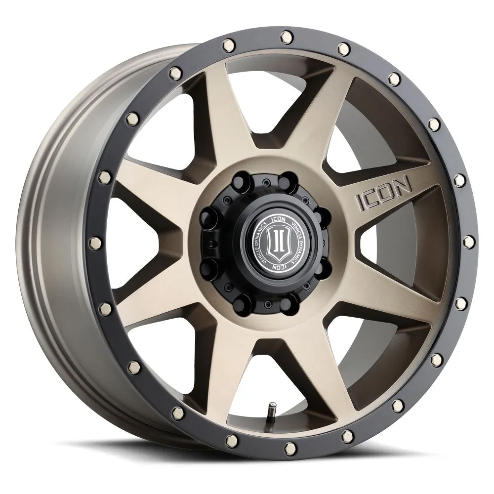 ICON Alloys Rebound, Bronze, 20 x 9 / 8 x 180, 12mm Offset, 5.5" Backspace product image