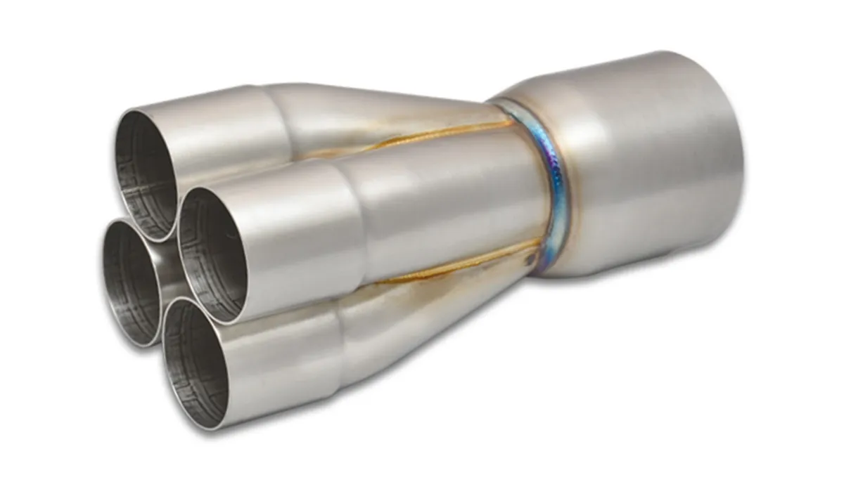 Vibrant Performance - 10308 - 4-1 Merge Collector, 2 in. Inlet I.D.; Merge - 3 in.; Outlet O.D. - 3.5 in. product image