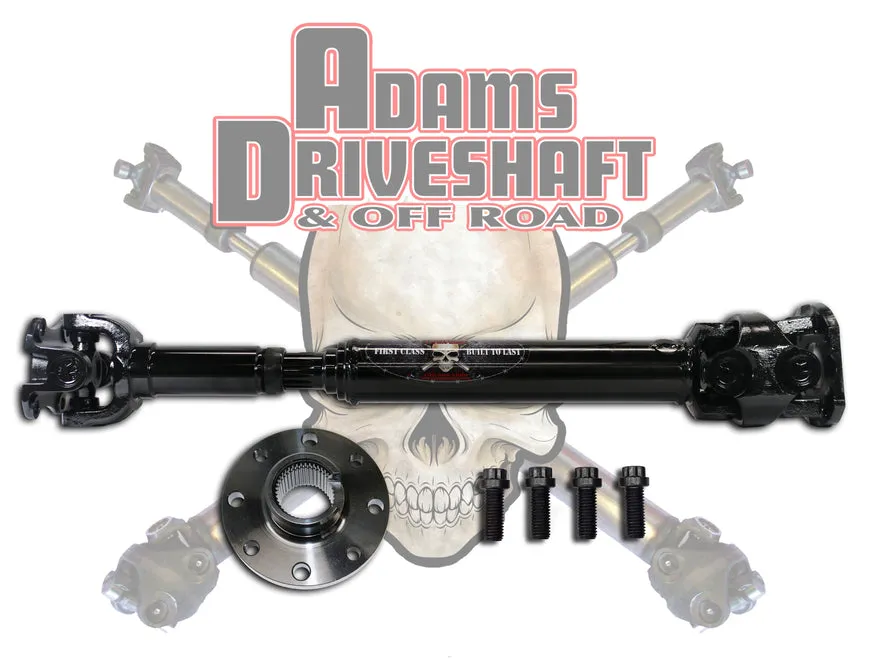 Adams Driveshaft 2019-2024 Dodge Ram 2500-3500 Diesel 5th Generation Front 1350 Driveshaft With 68rfe Transmission [extreme Duty Series] product image