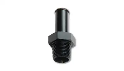 Vibrant Performance Vibrant Performance - 11201 - Male NPT to Hose Barb Straight Adapter Fitting; NPT Size: 1/4 in.; Hose Size: 3/8 in.
