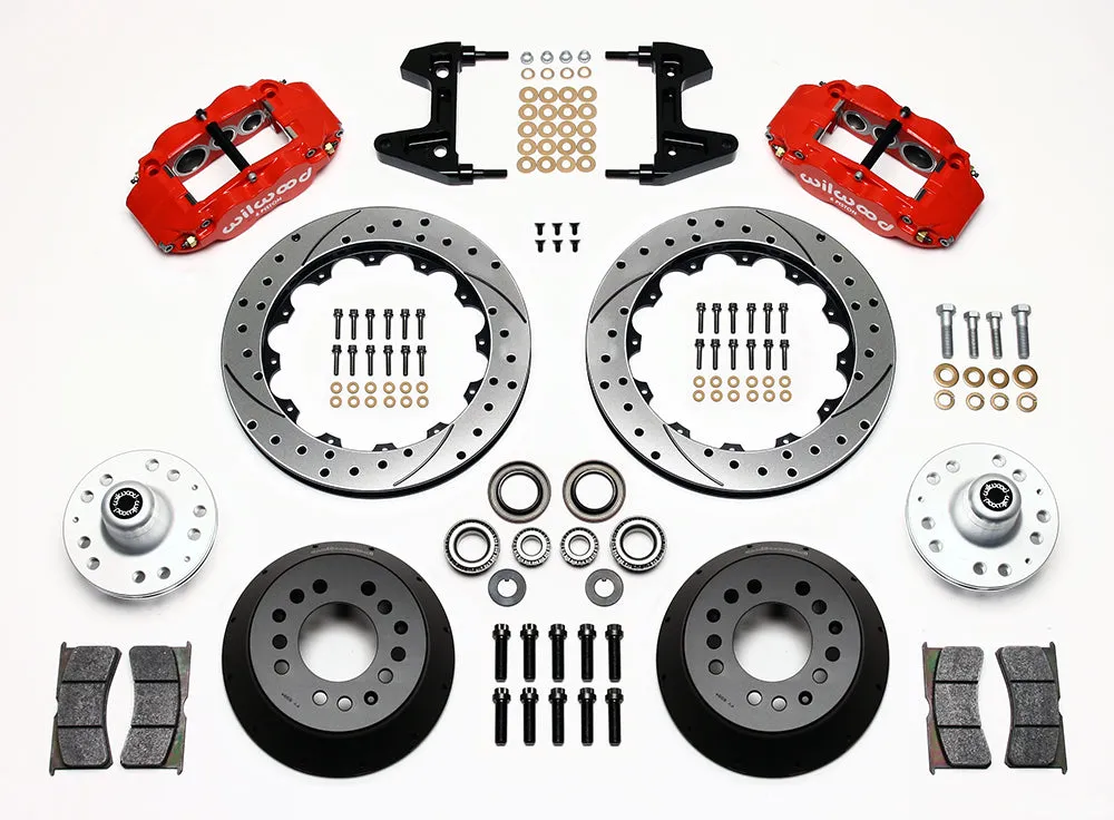1974 - 1980 Ford, Mercury Forged Narrow Superlite 6R Big Brake Front Brake Kit (Hub) - 140-9801 product image