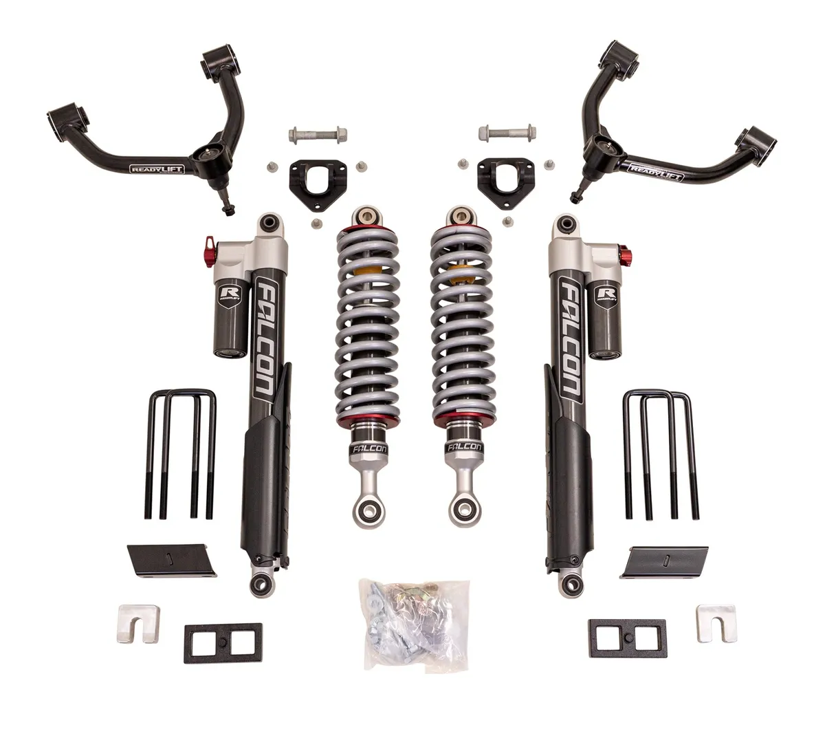1522 Chevrolet/Gmc 4WD 3.5in Sst 2.1 Lift Kit Equipped w/ Falcon 2.1 Strut/Shoc product image