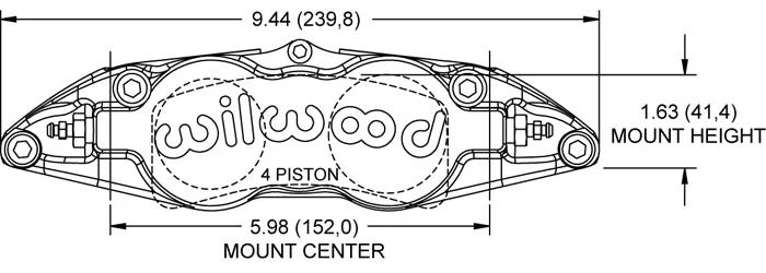 Forged Superlite 4 Radial Mount - 120-13234 product image